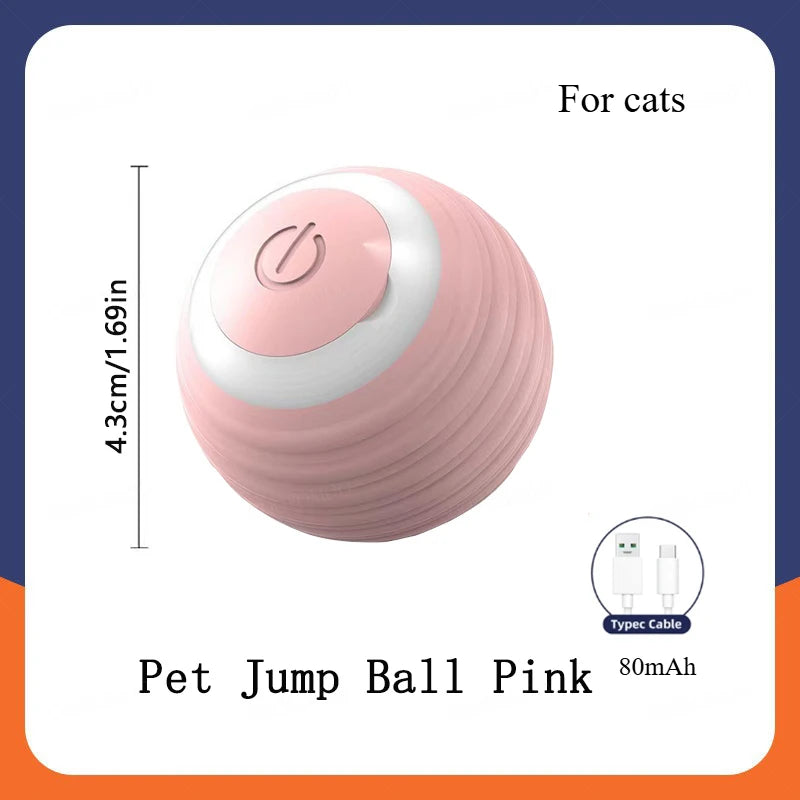 Interactive Self-Rolling Dog Toy