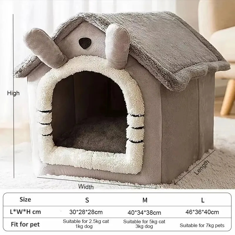 Cozy Washable Dog & Cat House