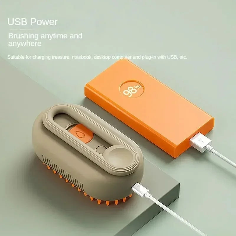 3-in-1 Electric Pet Grooming Brush