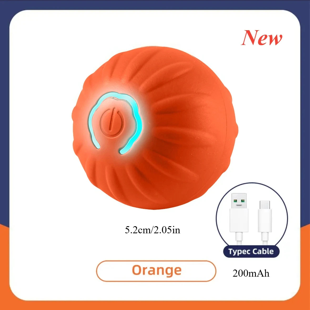Interactive Self-Rolling Dog Toy