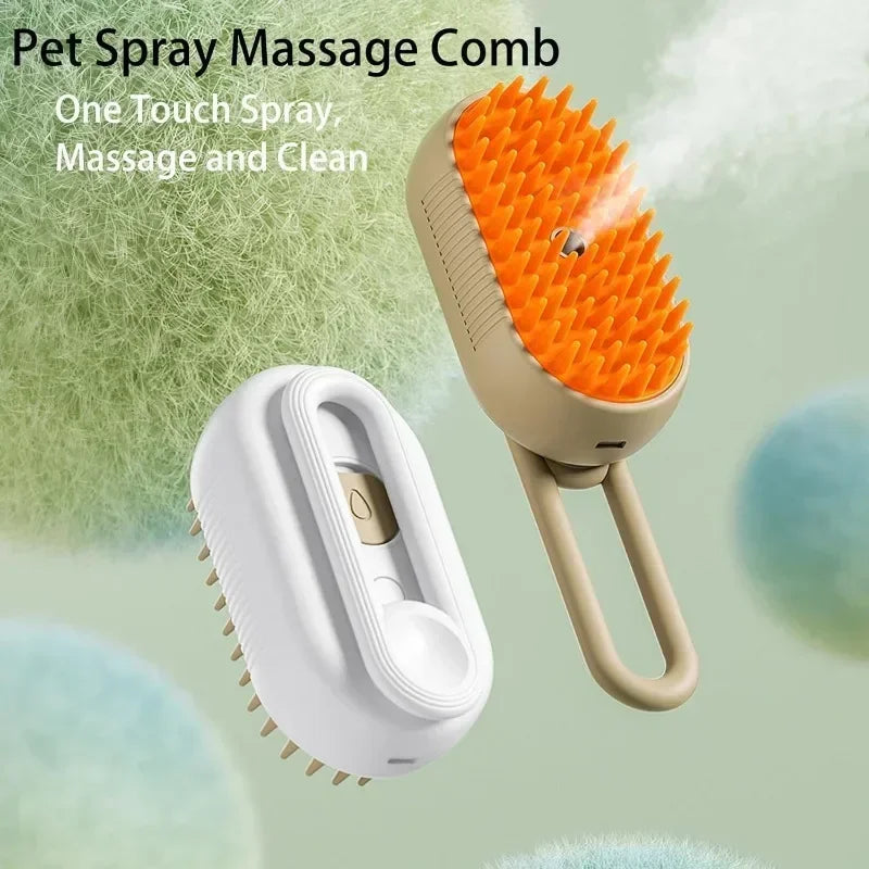 3-in-1 Electric Pet Grooming Brush