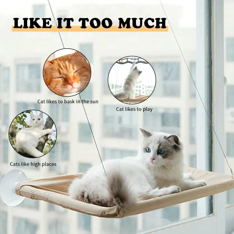 Foldable Cat Window Hammock