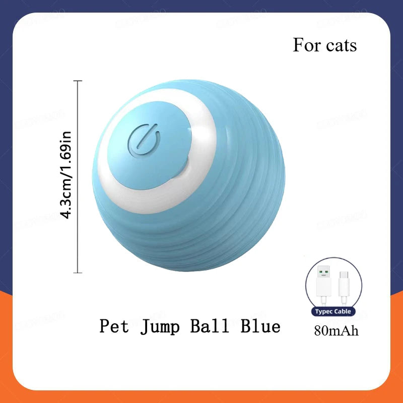 Interactive Self-Rolling Dog Toy