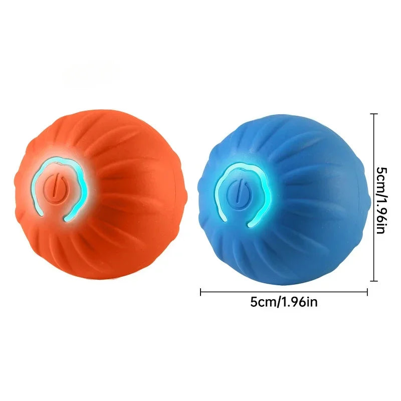 Interactive Self-Rolling Dog Toy