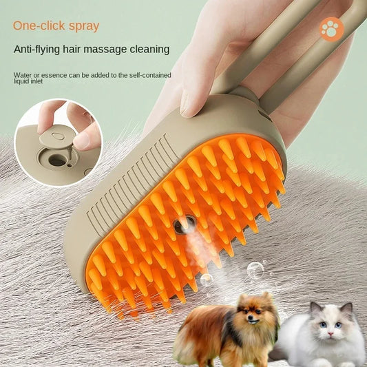3-in-1 Electric Pet Grooming Brush