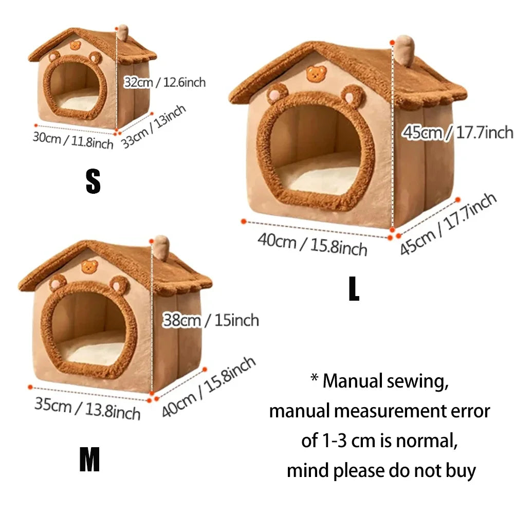 Cozy Washable Dog & Cat House